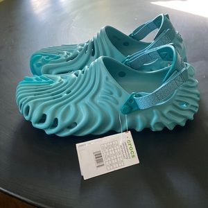 SALEHE BEMBURY X CROCS POLLEX CLOG TIDE in size US 13 MENS. NEW WITH TAGS